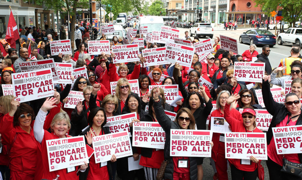 Medicare for All PhRMA Action in Washington DC