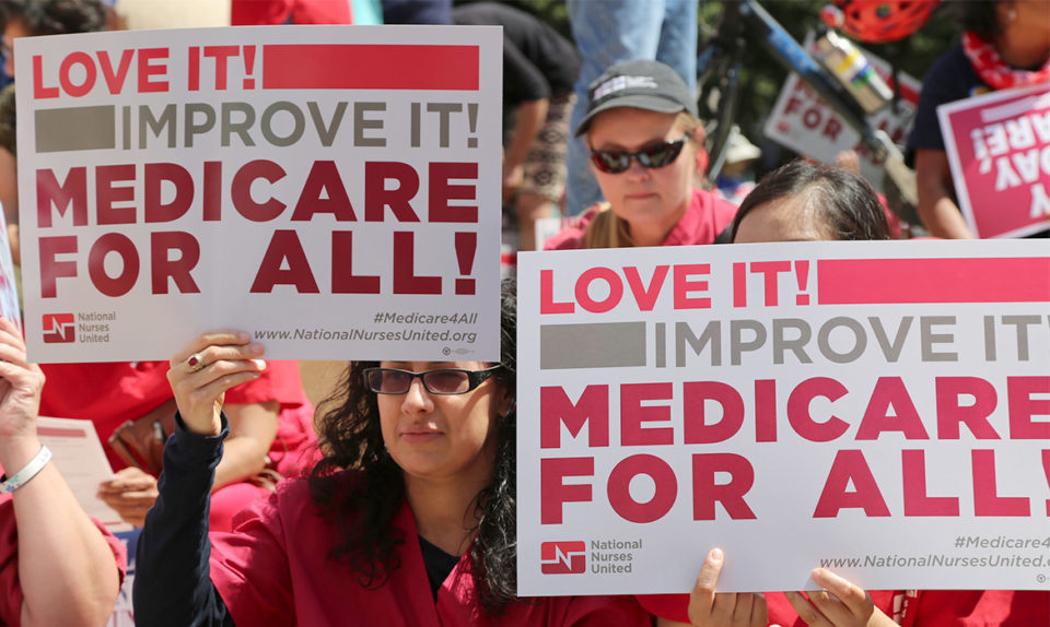 Introduction of Medicare For All Act of 2019